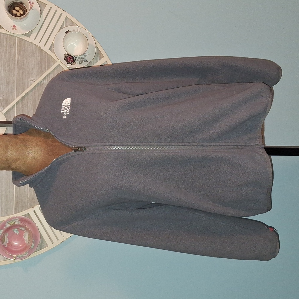 The North Face Girls' Fleece Jacket - Gray
